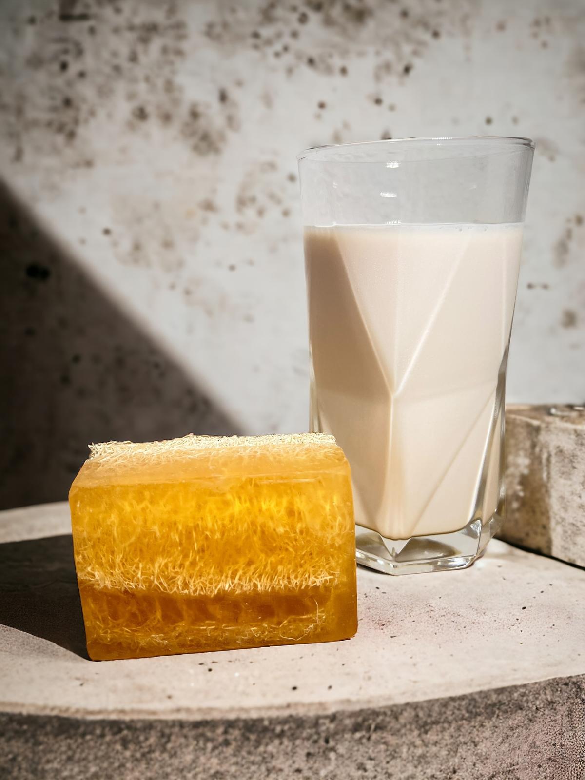 Natürliche Kürbisfaser Ziegenmilch